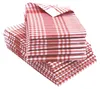 10er Set Geschirrtücher 100% Baumwolle in 50x70 cm, Produktbild-Vorschau 1