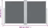 vidaXL Tenda laterale estensibile antracite 140 x 600 cm Anteprima dell’immagine prodotto 10