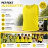6 trainingsshirts, geel – Trainingsshirts voor Productafbeelding-voorbeeld 3