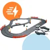 Malplay Autorennbahn 300 cm, 2 Rennwagen 1:43 mit LED, USB, Produktbild-Vorschau 4
