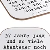 Mr. & Mrs. Panda Holzuntersetzer Spruch 37. Geburtstag Produktbild-Vorschau 5