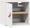 vidaXL Armadio a muro bianco 31,5x30x30 cm in legno di pino Anteprima dell’immagine prodotto 5
