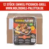 12 STÜCK EINWEGGRILL CAMPING MiniGrill INSTANT PICKNICK Produktbild-Vorschau 4