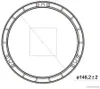 HERTH+BUSS ELPARTS Blitz-Kennleuchte 84770004 146mm 127mm Produktbild-Vorschau 2