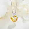 Ketting voor dames, zilver 925, geboortesteen roos, Productafbeelding-voorbeeld 3