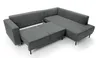 Ecksofa Rodario mit Schlaffunktion, Easy-Clean-Veloursbezug Produktbild-Vorschau 3