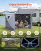 VEVOR Pop-up-Pavillon, 3,6x3,6x2,2 m, großes 6-seitiges Produktbild-Vorschau 3