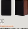 Auna - gramofón, reproduktor, Bluetooth, moderný prehrávač Náhľad obrázku produktu 3