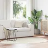 vidaXL Tappeto HUARTE Crema 140 x 200 cm Poliestere Anteprima dell’immagine prodotto 2