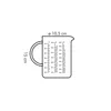 Tescoma Messbecher aus Glas DELÍCIA 1.0 l Produktbild-Vorschau 2