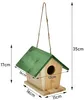 2x Vogelhaus zum Hängen Nistkasten Nisthöhle Nisthilfe Produktbild-Vorschau 3