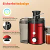 FATABETA Entsafter für Obst & Gemüse, 400 W Juicer mit 65 Produktbild-Vorschau 7