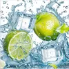 Küchenrückwand Spritzschutz Glas mit Motiv Limetten Produktbild-Vorschau 3