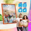 MG Design Bilderrahmen 50 x 70 cm - Posterrahmen mit Orange Produktbild-Vorschau 5