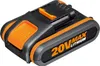 WORX WA3551.1 PowerShare Akku 20V - 2000mAh Li-Ion, Produktbild-Vorschau 2