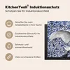 KitchenYeah© Herdabdeckplatte Schwan - Kunst - Delfter Blau Produktbild-Vorschau 6