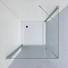 Duschkabine 75x80 cm Eckeinstieg Eckdusche Duschtür Drehtür Produktbild-Vorschau 2