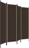 A room divider with four panels. Náhľad obrázku produktu