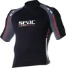 Maglietta Seac Warm Guard da uomo, nero/grigio Anteprima dell’immagine prodotto 5
