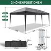 FCH skládací altán 3x6 m, se 6 bočními stěnami, párty stan Náhled obrázku produktu 6