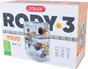 Klatka ZOLUX Rody3 Trio - dla gryzoni - czerwona Podgląd zdjęcia produktu 17