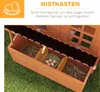 PawHut Hühnerstall aus Tannenholz, Hühnerhaus mit Produktbild-Vorschau 5