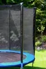Trampolin - blau - 252 cm - mit Netz und Leiter - bis 100 Produktbild-Vorschau 3