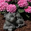 Figura da giardino drago da giardino - modello mamma e Anteprima dell’immagine prodotto 2