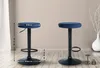 2er Set Barhocker Ponte Samt schwarz - blau Produktbild-Vorschau 7