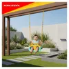 Balançoire pour enfants Kruzzel 3 en 1, couleur crème et Voir les images du produit 3
