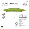 Doppler ACTIVE 200 x 300 cm - slnečník s rukoväťou : Náhľad obrázku produktu 18