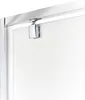 BELIANI Duschkabine Silber aus Sicherheitsglas Aluminium Produktbild-Vorschau 5