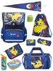 Pokemon Schulranzen Set 10-teilig Pikachu Schultasche 1. Produktbild-Vorschau 1