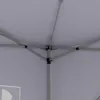 Outsunny Pavillon 2,95x2,95m Faltpavillon 4 Seitenwände mit Produktbild-Vorschau 8