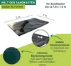 Sandkasten Abdeckplane mit Kordel 2x2m Produktbild-Vorschau 2