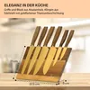Kazuno Messerset 7 Teile magnetischer Block PVD Produktbild-Vorschau 7