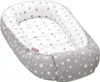 JUKKI® Baby Nestchen 5tlg MINKY SET für Neugeborene [Grey Produktbild-Vorschau 7