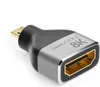 deleyCON Micro HDMI Adapter Kupplung Kabel Verbinder Produktbild-Vorschau 1
