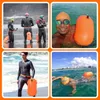 Aufblasbare Schwimmboje Sicherheitsboje 48cm Orange – Hohe Produktbild-Vorschau 6