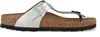 Birkenstock Gizeh Silber Schmales Fußbett - Damen Produktbild-Vorschau 15