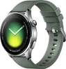 Chytré hodinky XIAOMI Watch 5 stříbrné barvy se zeleným Náhled obrázku produktu 1
