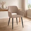 Nowoczesne krzesło velvet Olivia KT205 do kuchni, jadalni i Podgląd zdjęcia produktu 3