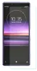 A smartphone with a screen protector applied, displayed on a white background. Produktbild-Vorschau