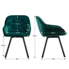 CLIPOP Chaise de salle à manger, Lot de 6 Chaises Voir les images du produit 2