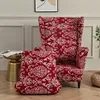 Topchances 2 Piece Wing Chair Cover, kryty židlí Wing Chair Náhled obrázku produktu 4