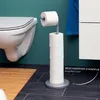 bremermann Stand-WC-Rollenhalter 2in1, Ersatzrollenhalter Produktbild-Vorschau 2