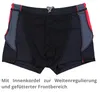 Aquarti Herren Badehose Kurz mit Kontrastpaspel, Farbe: 07 Produktbild-Vorschau 5
