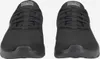 A front view of a pair of black Skechers Go Walk sneakers. Produktbild-Vorschau