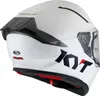 KYT R2R Casque moto blanc brillant ECE/ONU 22-06 S Voir les images du produit 3