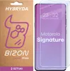 2x Flexibles Hybridglas für Motorola Signature, Bizon Glass Produktbild-Vorschau 1